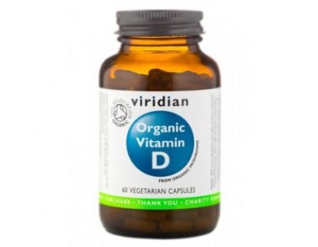 Organic Vitamin D 400 IU. 60 capsules